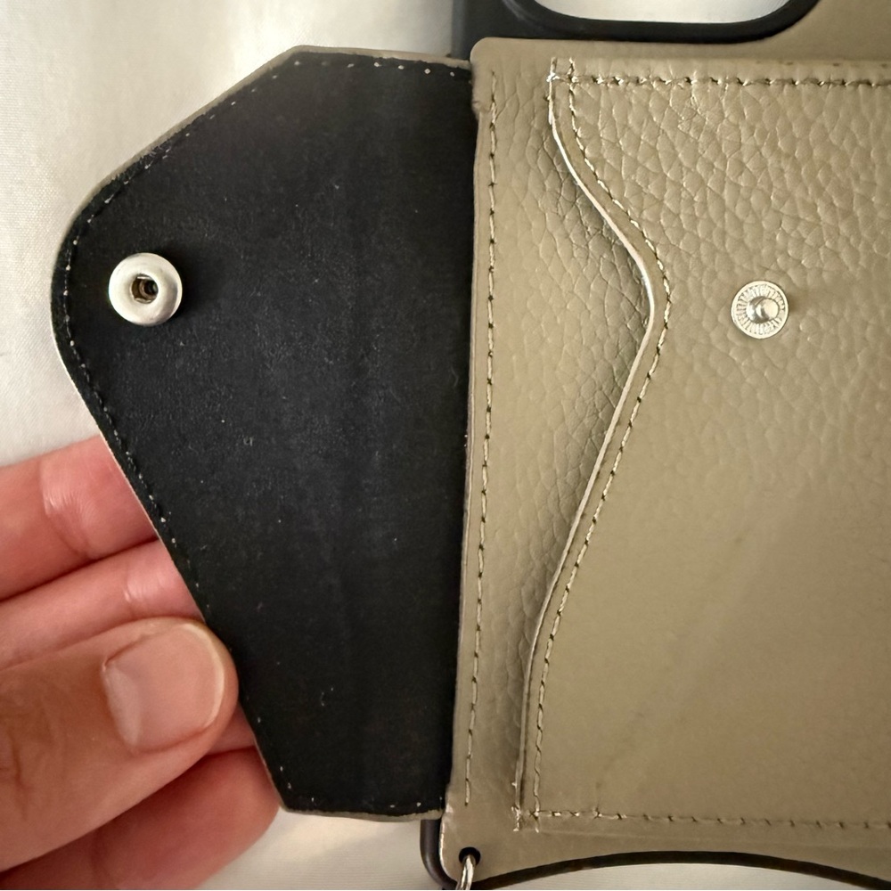 Bandolier Beige Phone Case with Strap - Picture 4 of 6